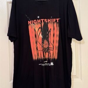 Nightshift Black Graphic T-Shirt